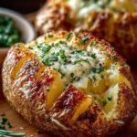 Perfekte Ofenkartoffel Knusprig Fluffig