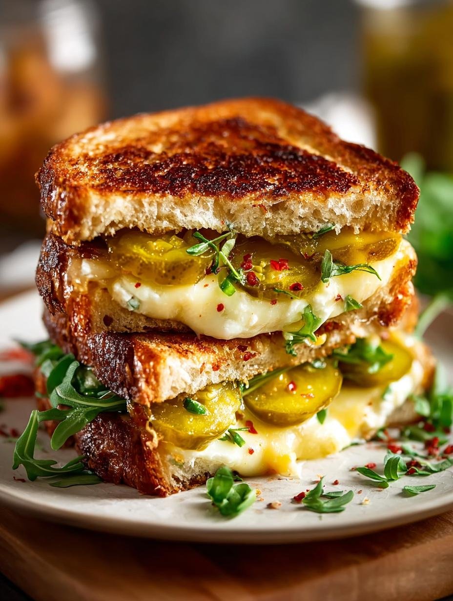 Pickle Grilled Cheese