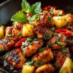 Pineapple Chicken with Coconut