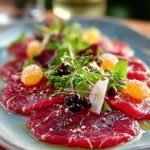 Reh Carpaccio Wacholderbeeren Rezept