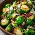 Roasted Raw Brussels Sprouts