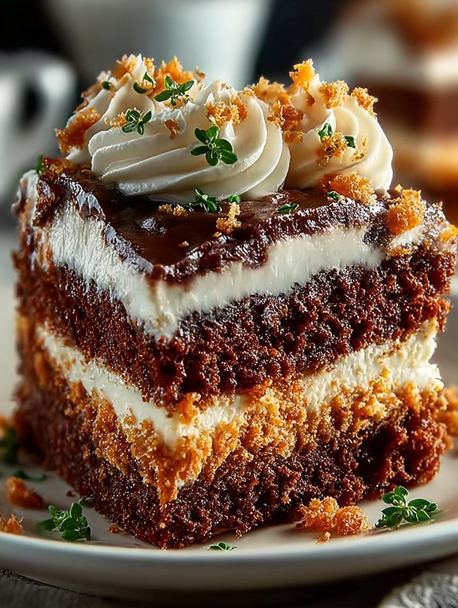 Schoko Karottenkuchen Mit Frischkaese