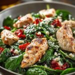 Spinach Chicken Salad