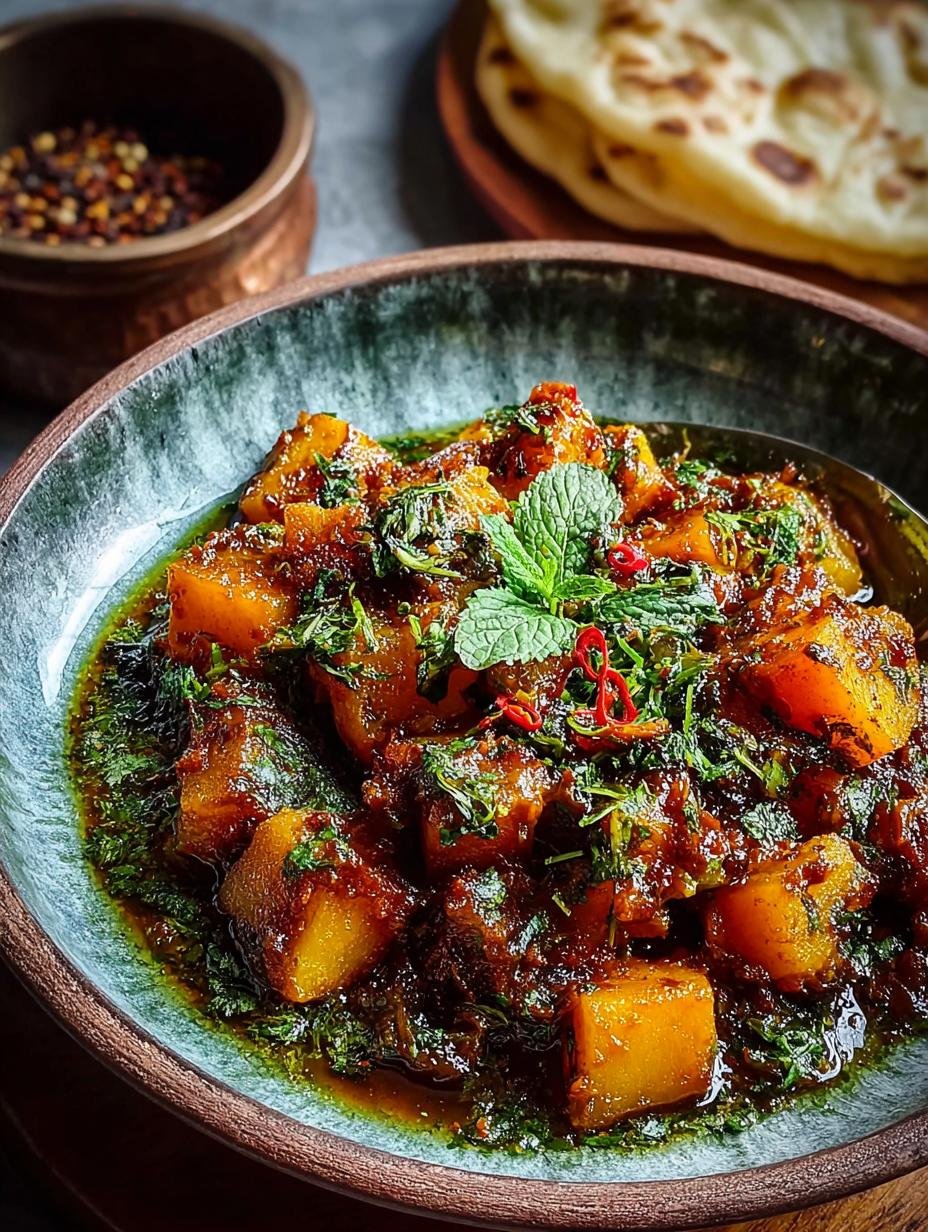 Sticky Tamarind Squash Curry