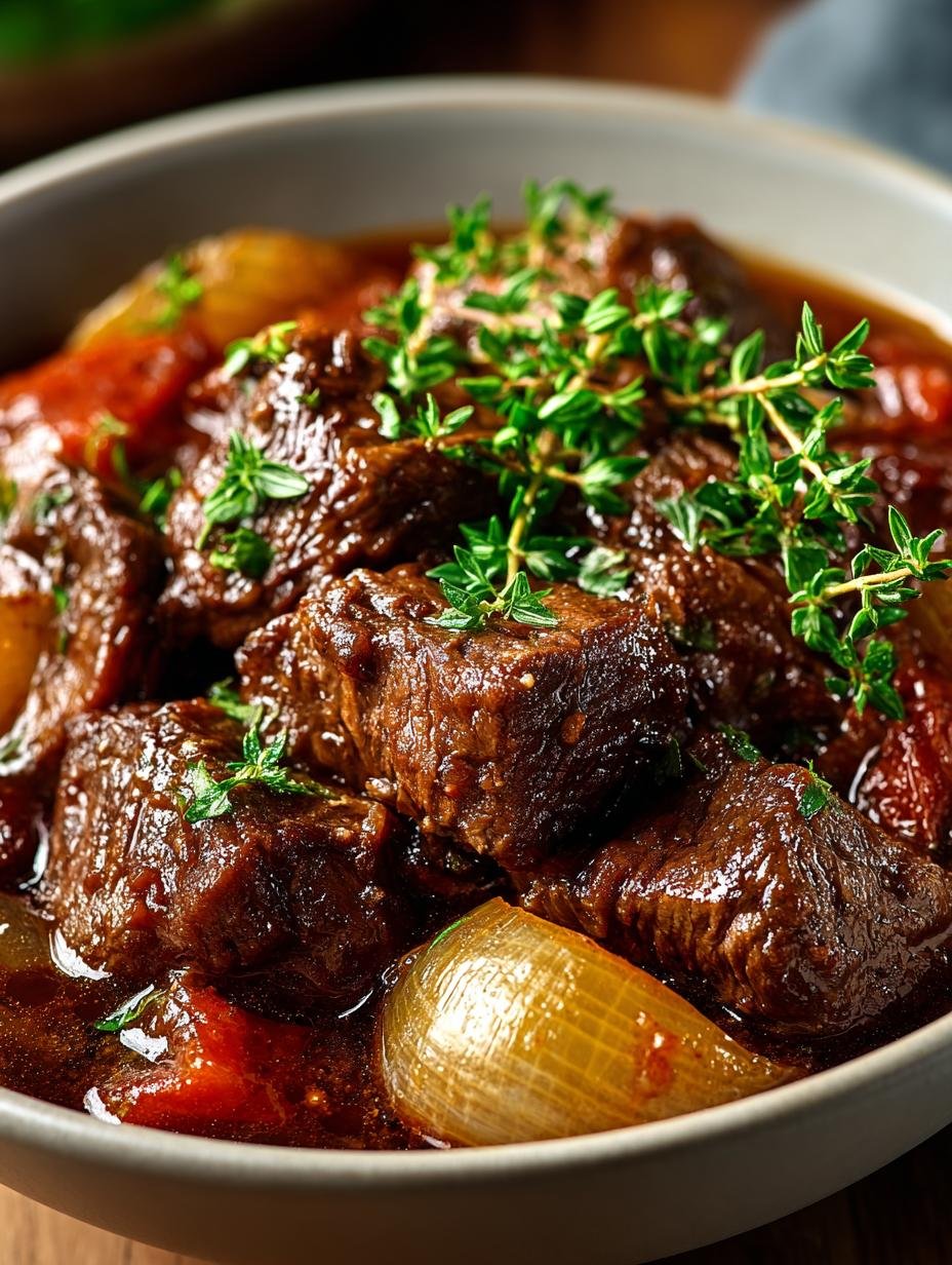 Stifado Griechisches Schmorgericht Recept: Bizarre smaak! - Stifado Griechisches Schmorgericht Rezept - additional detail