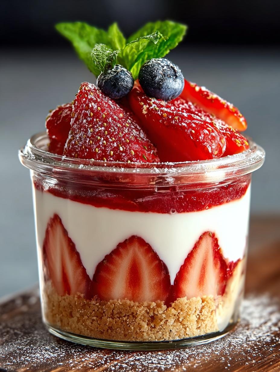 Strawberry Cheesecake Mousse Parfait: Jouw Perfecte Geheime Recept! - Strawberry Cheesecake Mousse Parfait - additional detail