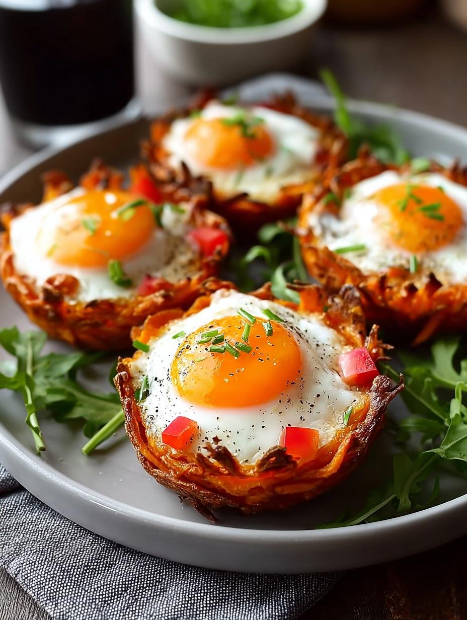 Sweet Potato Breakfast Nests: 1 Geweldig recept! - Sweet Potato Breakfast Nests - main visual representation