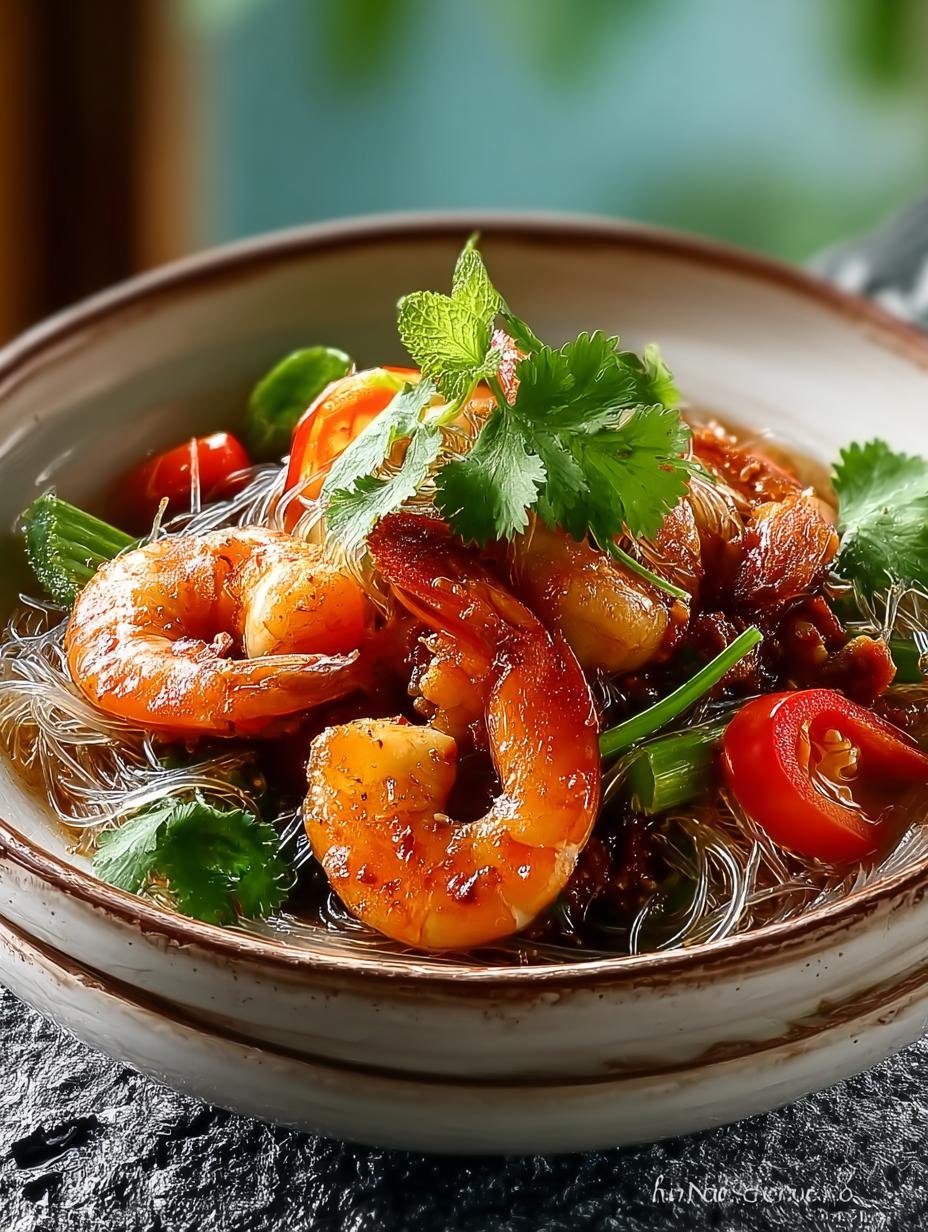 Thai Style Prawn with
