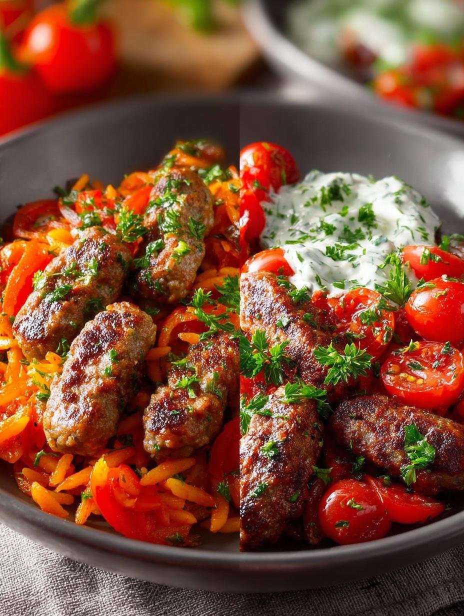 Tomaten Kritharaki Mit Veganen