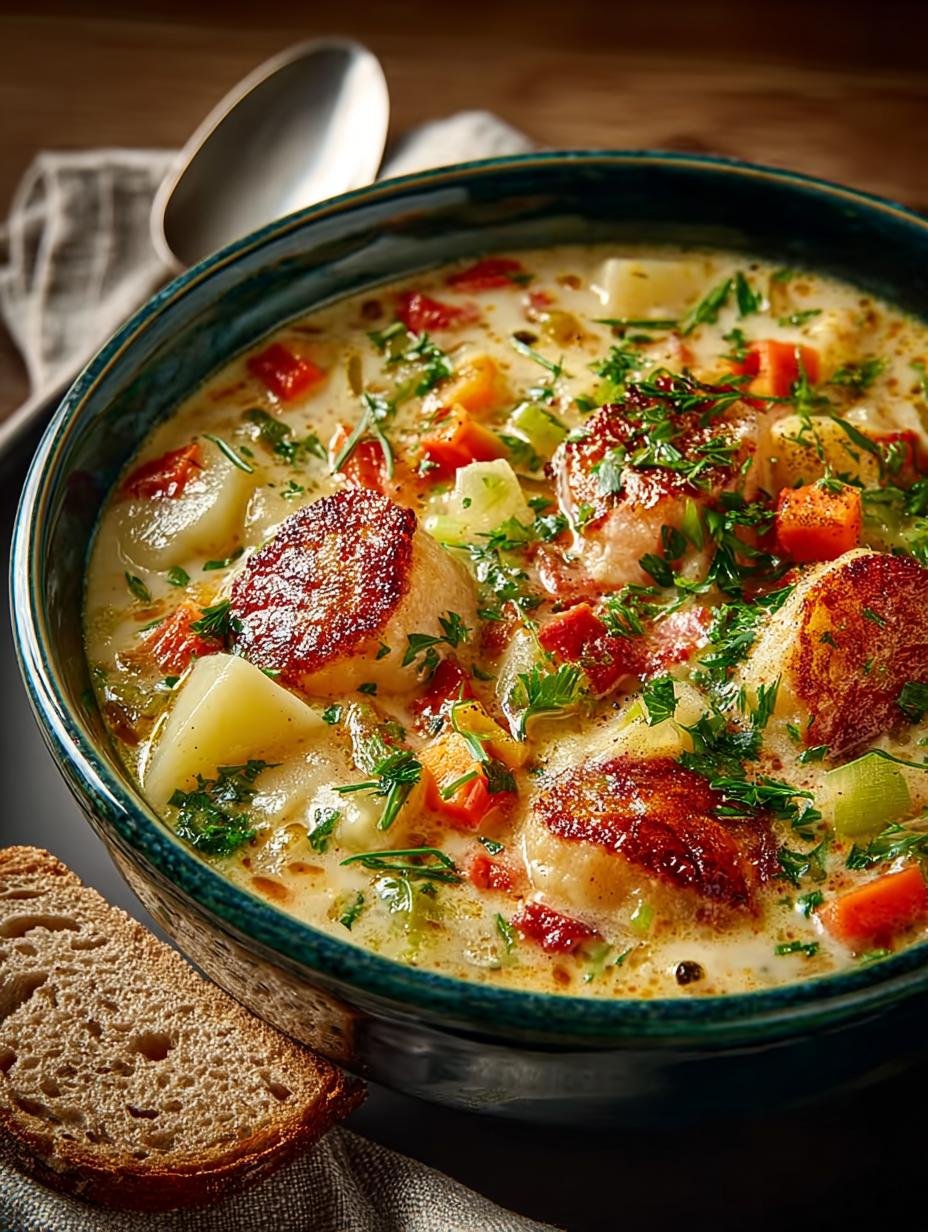 Traditionele Duitse Kartoffelsuppe Herzhaft: Een Pure Lust van 400 kcal - Traditionele Duitse Kartoffelsuppe Herzhaft - main visual representation