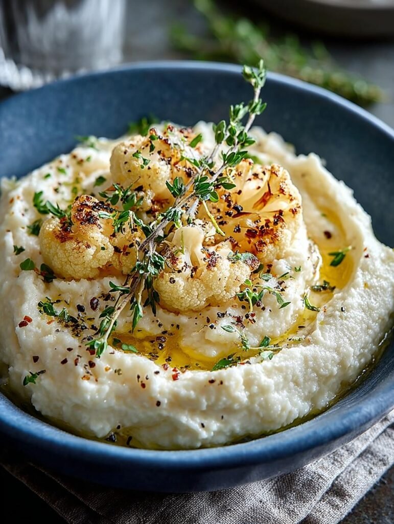 Trueffel Blumenkohl Puree Mit