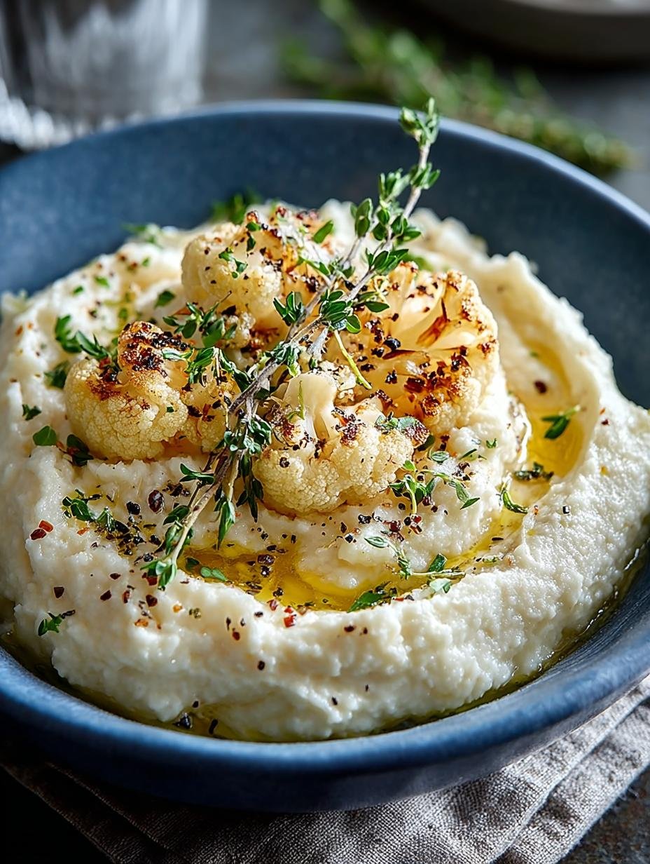 Trueffel Blumenkohl Puree Mit