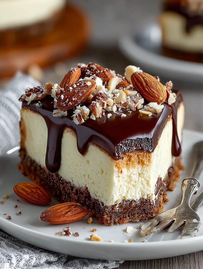 Almond Joy Cheesecake