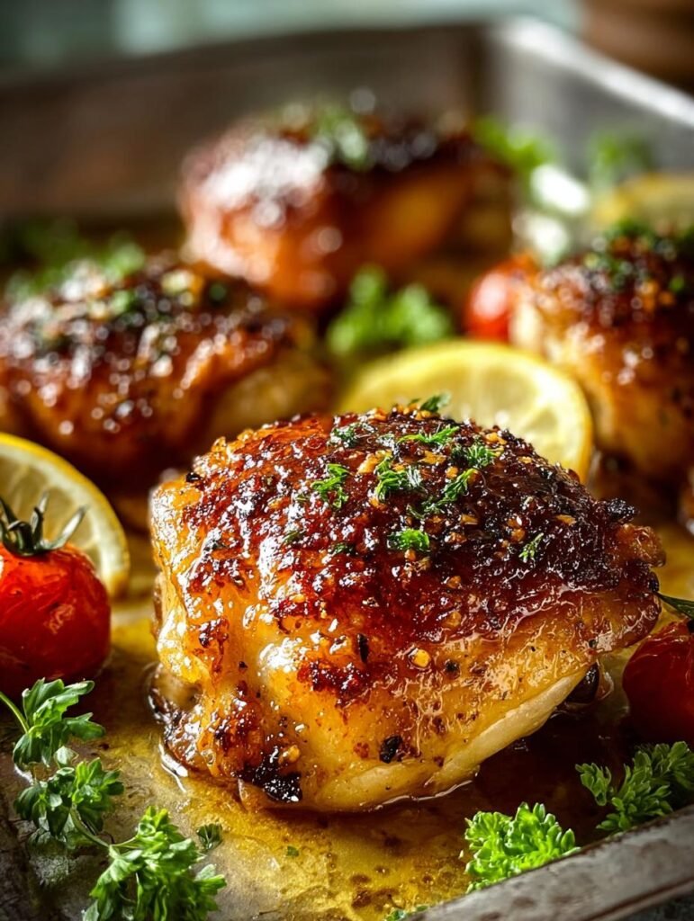 Baked Chicken Thighs