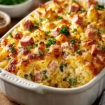 Cremiger Spaetzleauflauf Mit Schinken