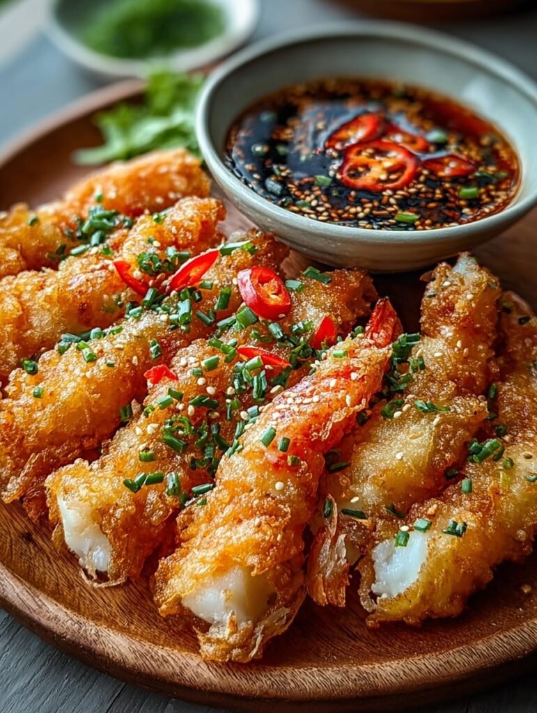 Crispy Rice Paper Crab