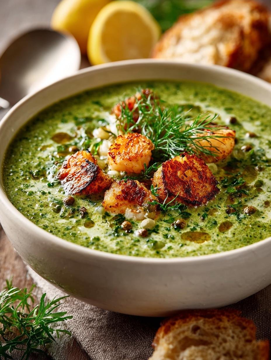 Green Goddess Kraeutersuppe Cremig