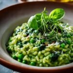 Green Risotto with Spinach