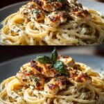 Hahnchen Alfredo Spaghetti Fur