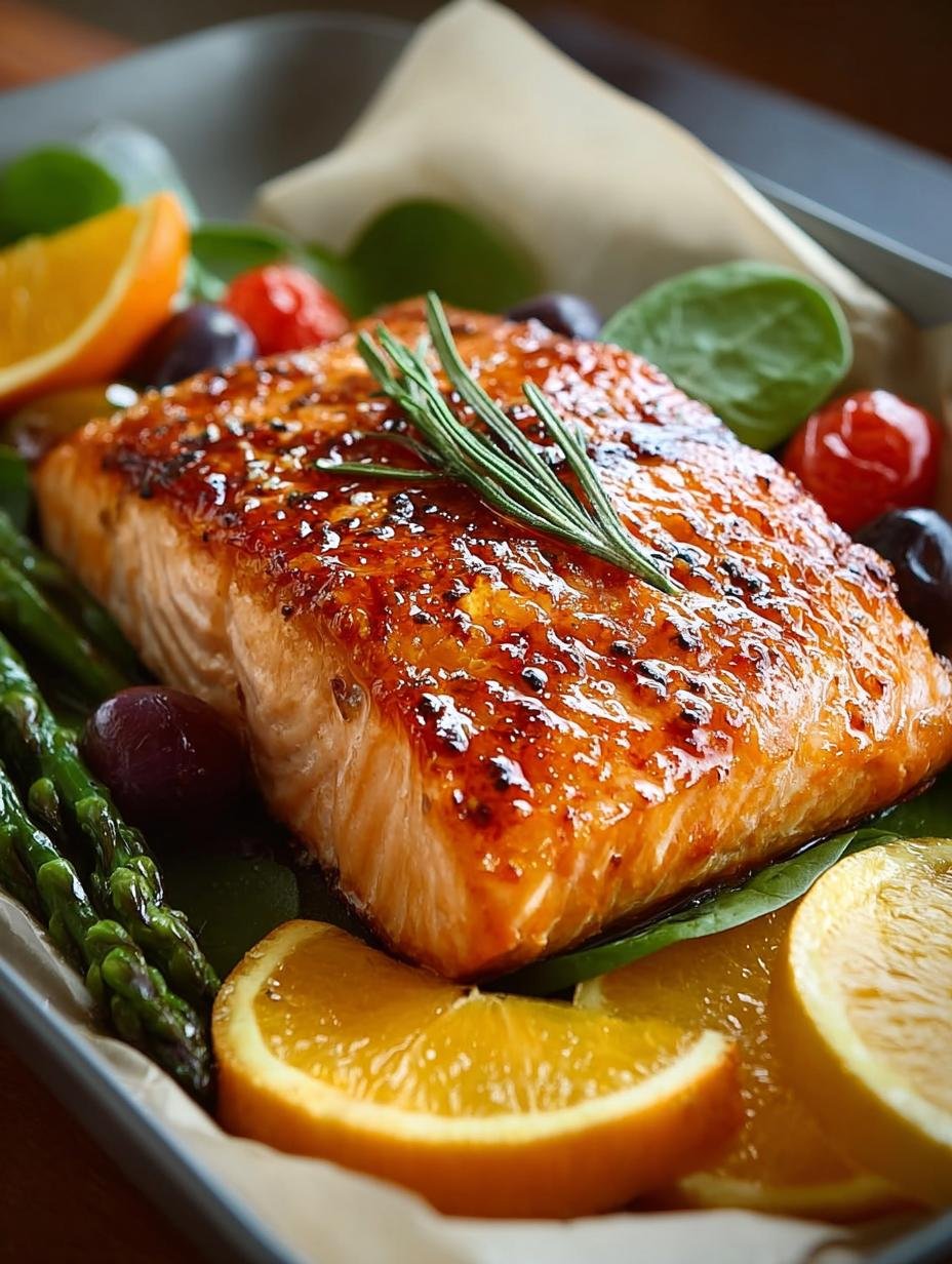 Ingredient Orange Salmon