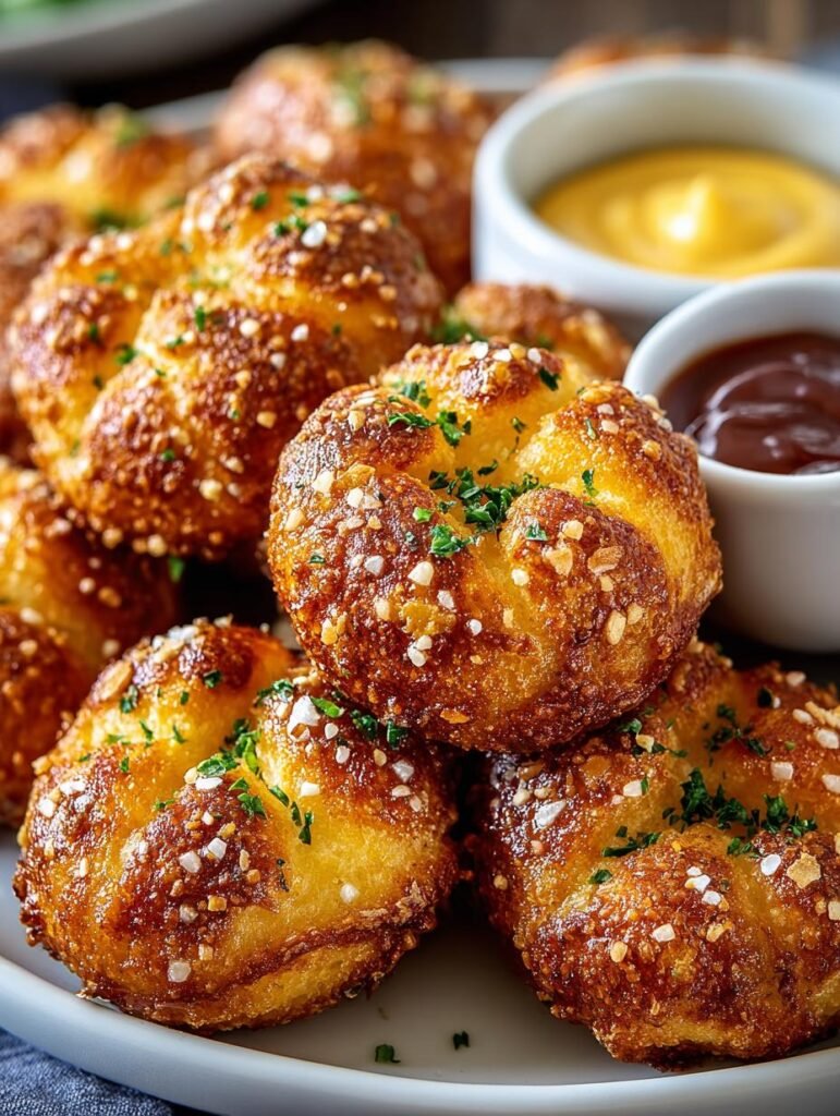 Keto Brezelbissen Heissluftfritteuse Rezept