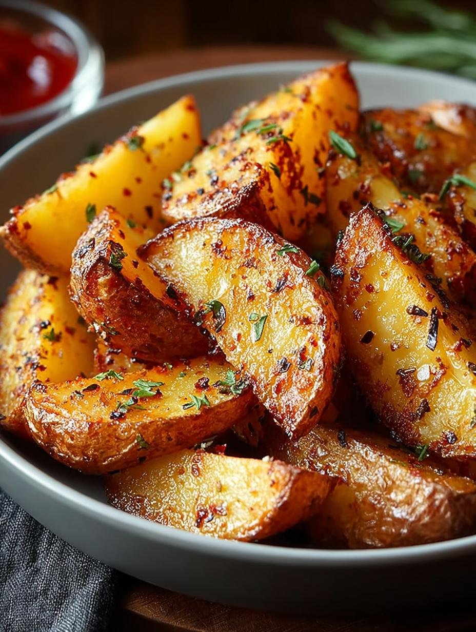 Knusprige Kartoffel Wedges: Mijn ultieme 30-min. geheim! - Knusprige Kartoffel Wedges - additional detail