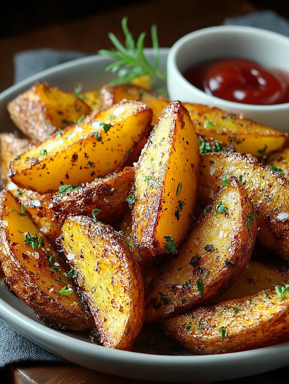 Knusprige Kartoffel Wedges