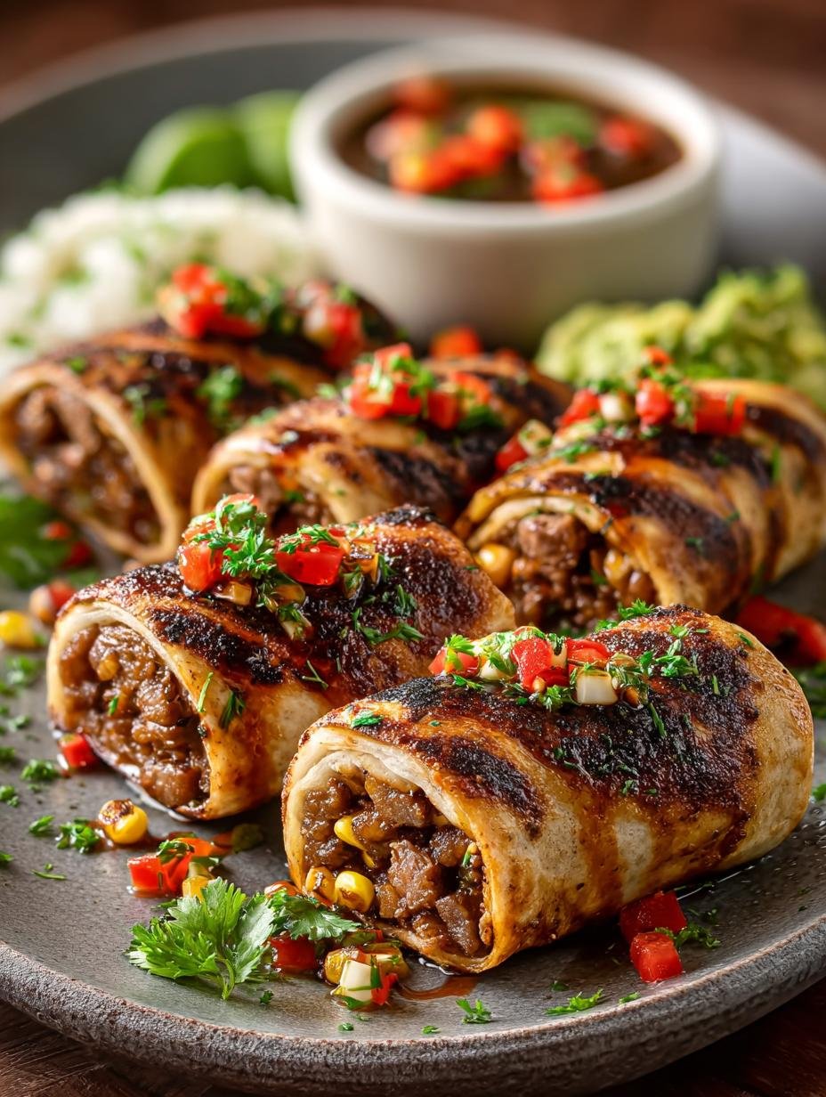 Mexikanische Hackfleischroellchen Perfekt Vom