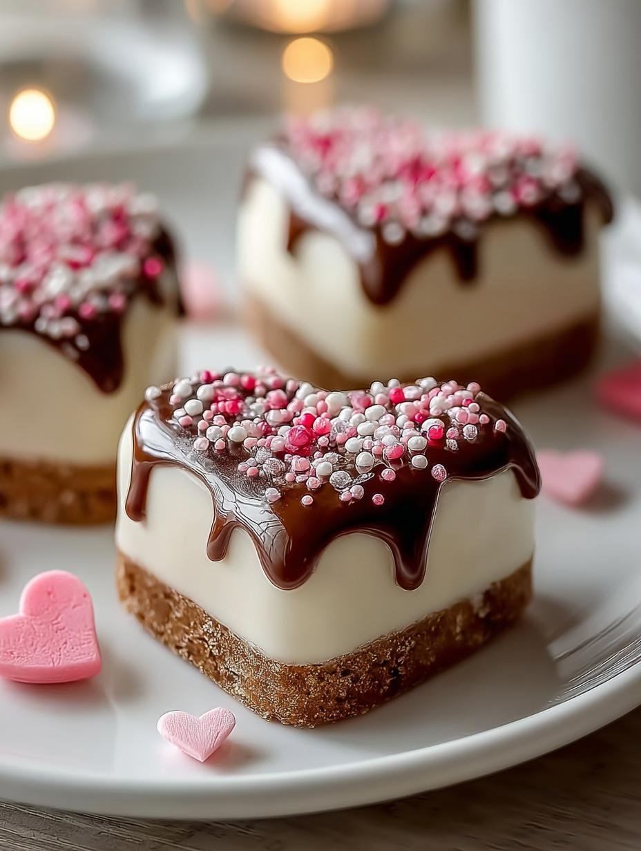 Mini Heart Shaped Cakes
