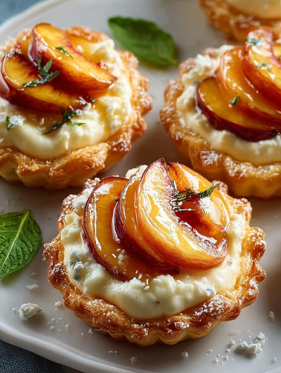 Mini Peach Cream Cheese: Een Zalige Fruit Explosie - Mini Peach Cream Cheese - main visual representation
