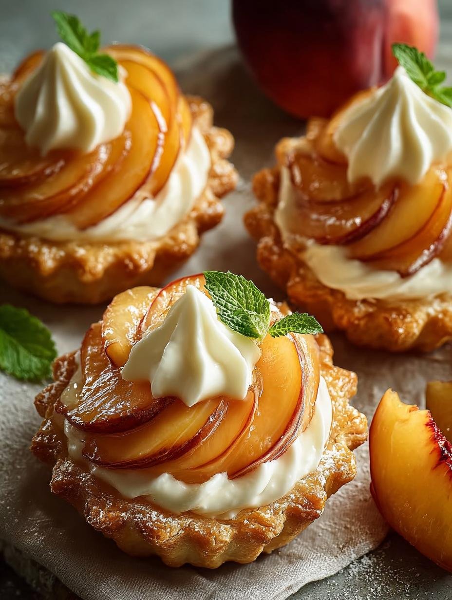 Mini Peach Cream Cheese: Een Zalige Fruit Explosie - Mini Peach Cream Cheese - additional detail