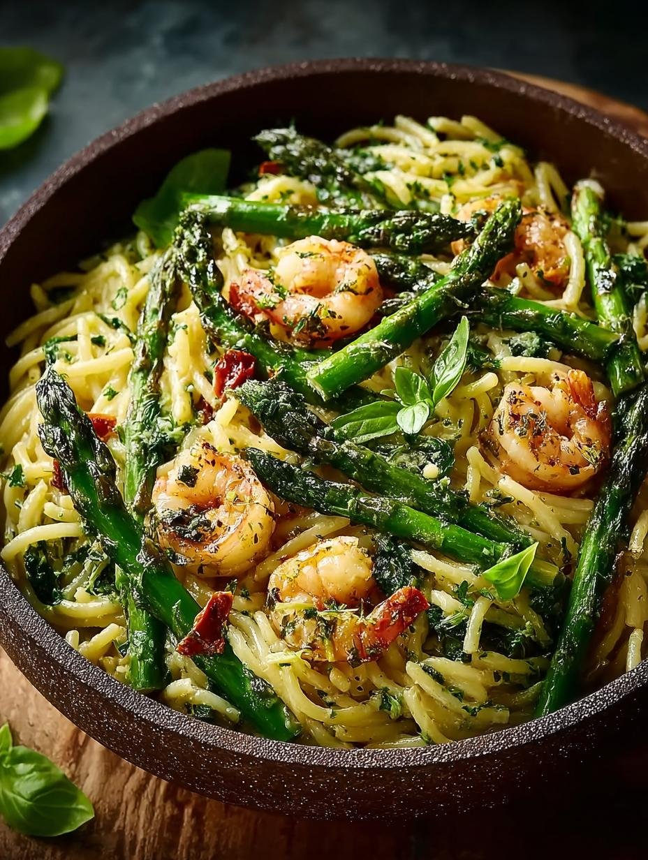 One Pot Spargel Pasta: 30 Min. Zalig Makkelijk - One Pot Spargel Pasta - main visual representation