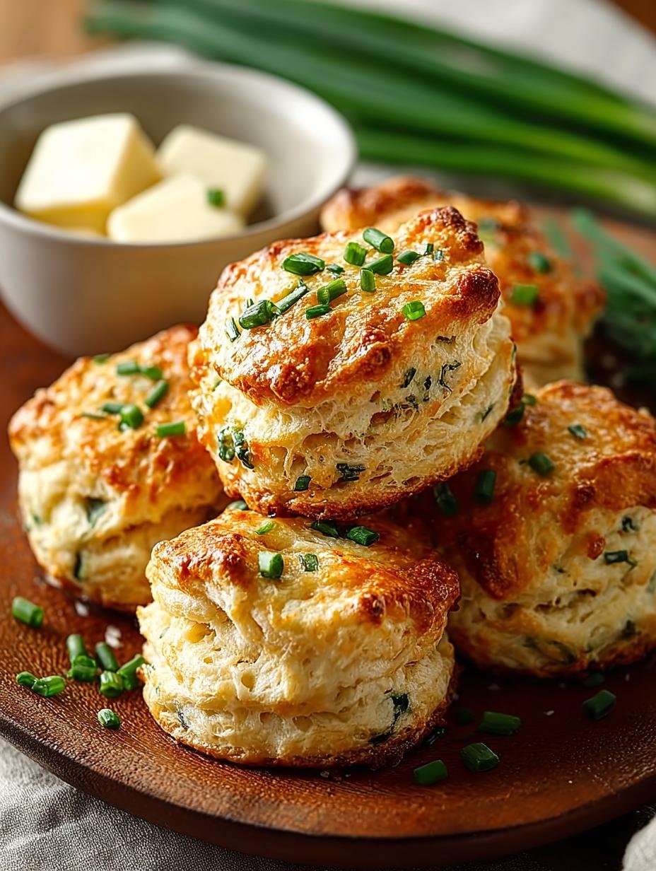 Onion Chive Biscuits