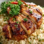 Oven Baked Chicken Rice