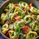 Pesto Tortellini Pasta Salad