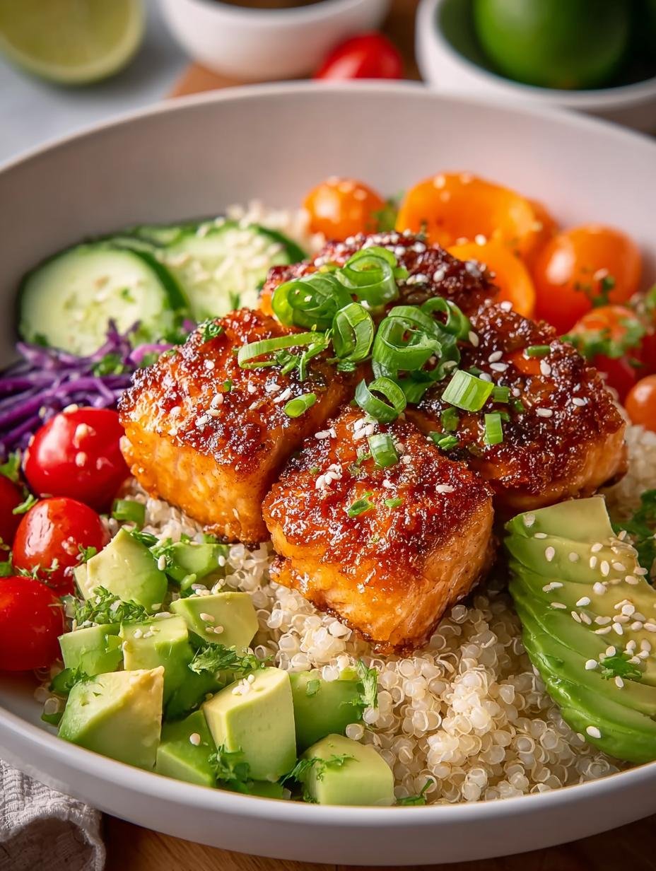 Knusprige Lachs Bowls: Je ultieme 35-minuten genot - Post Titleknusprige Lachs Bowls - main visual representation