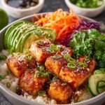 Post Titleknusprige Lachs Bowls