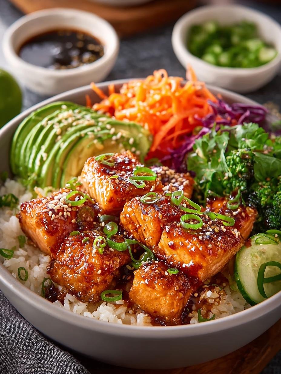 Post Titleknusprige Lachs Bowls