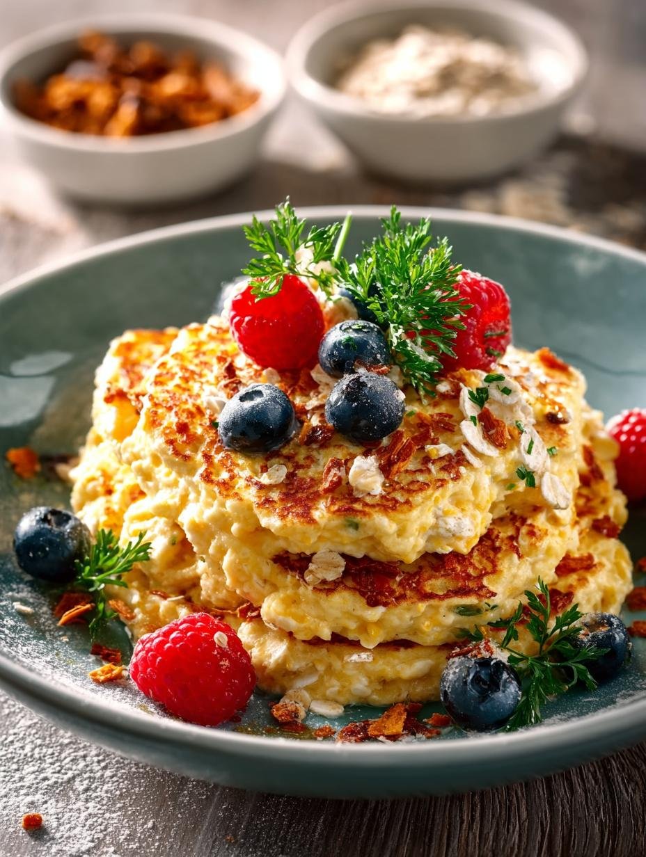 Quark Taler Mit Haferflocken