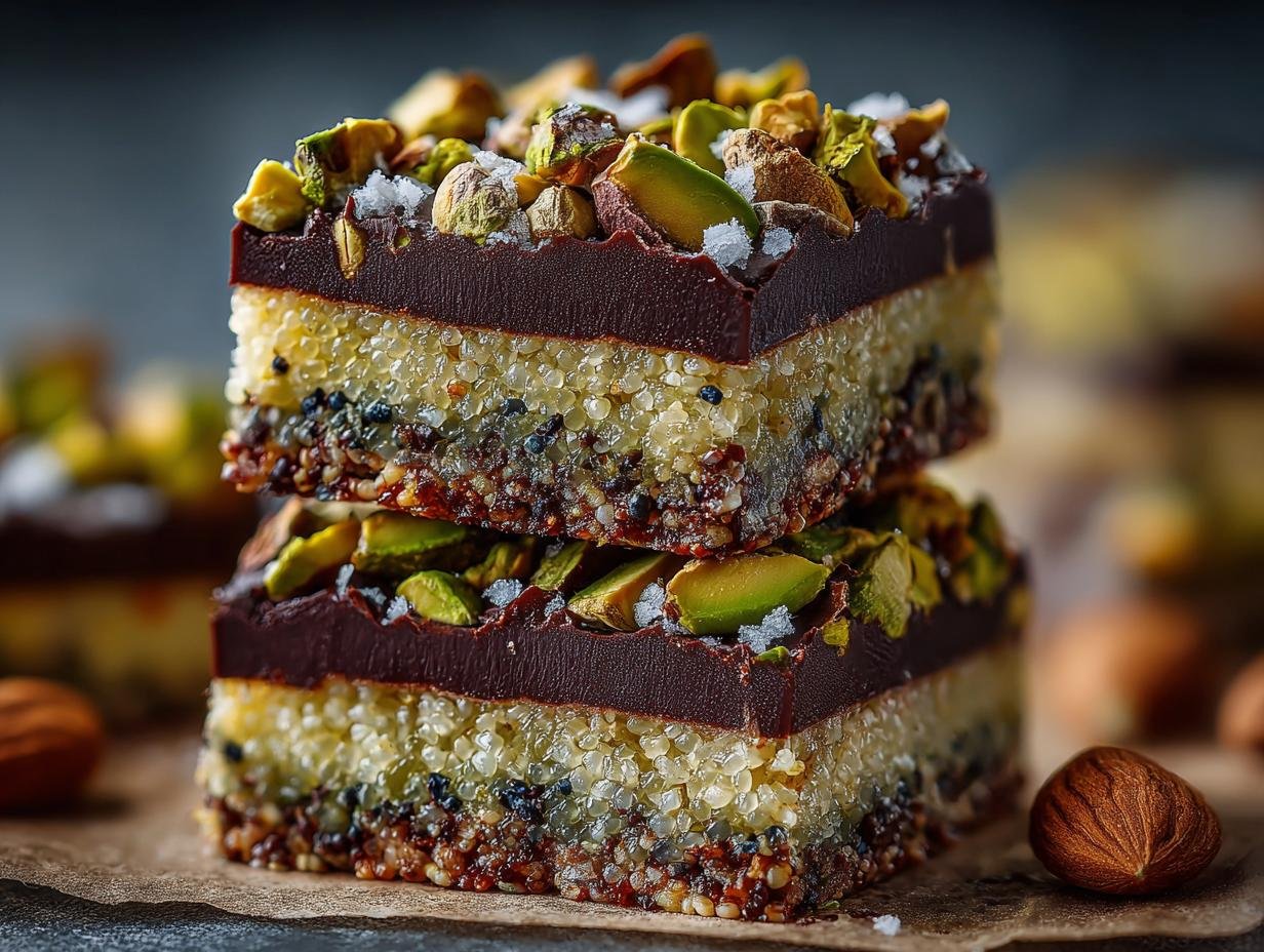 Salted Dark Chocolate Pistachio