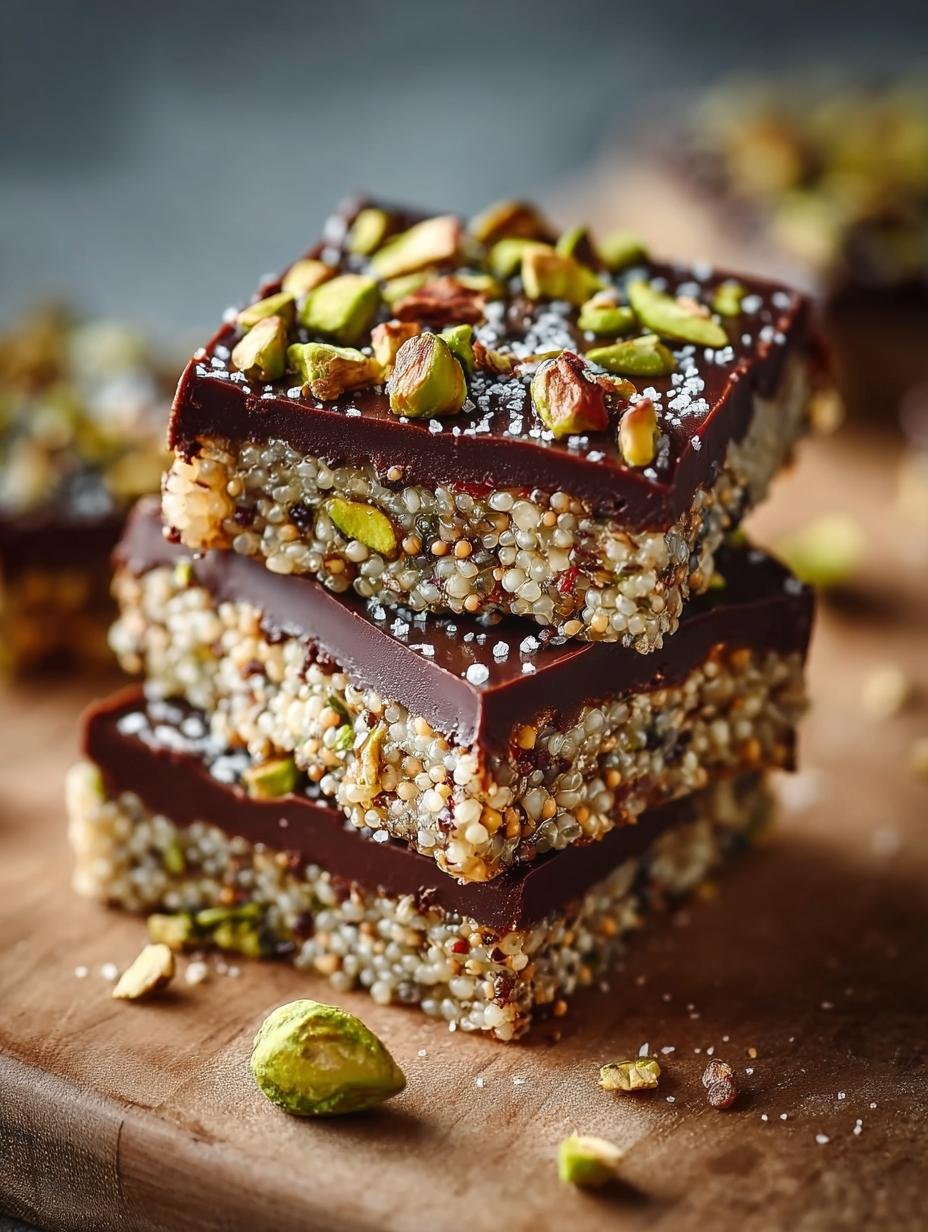 Salted Dark Chocolate Pistachio