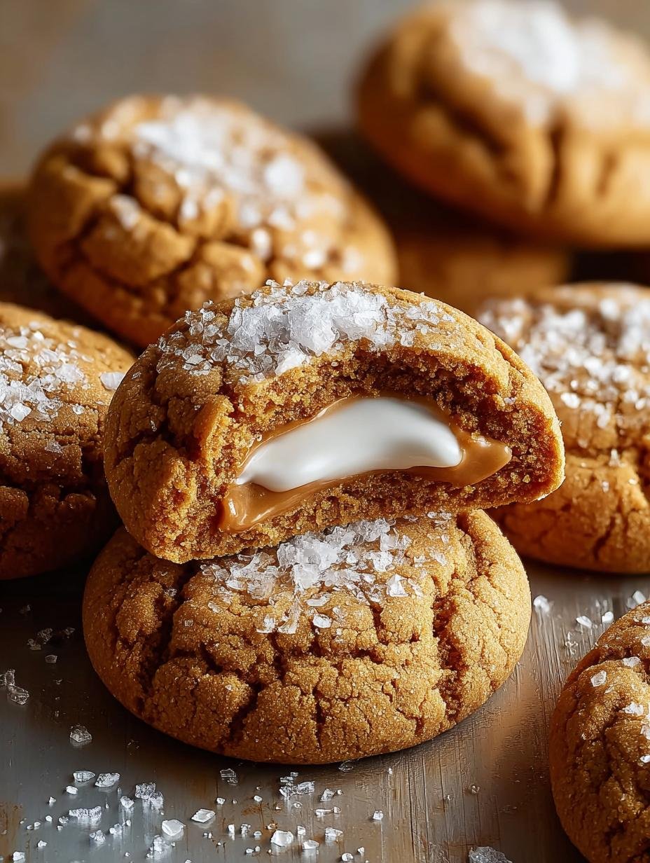 Soft Chewy Fluffernutter Cookies: 1 geheim voor perfectie! - Soft Chewy Fluffernutter Cookies - close-up van de zachte binnenkant