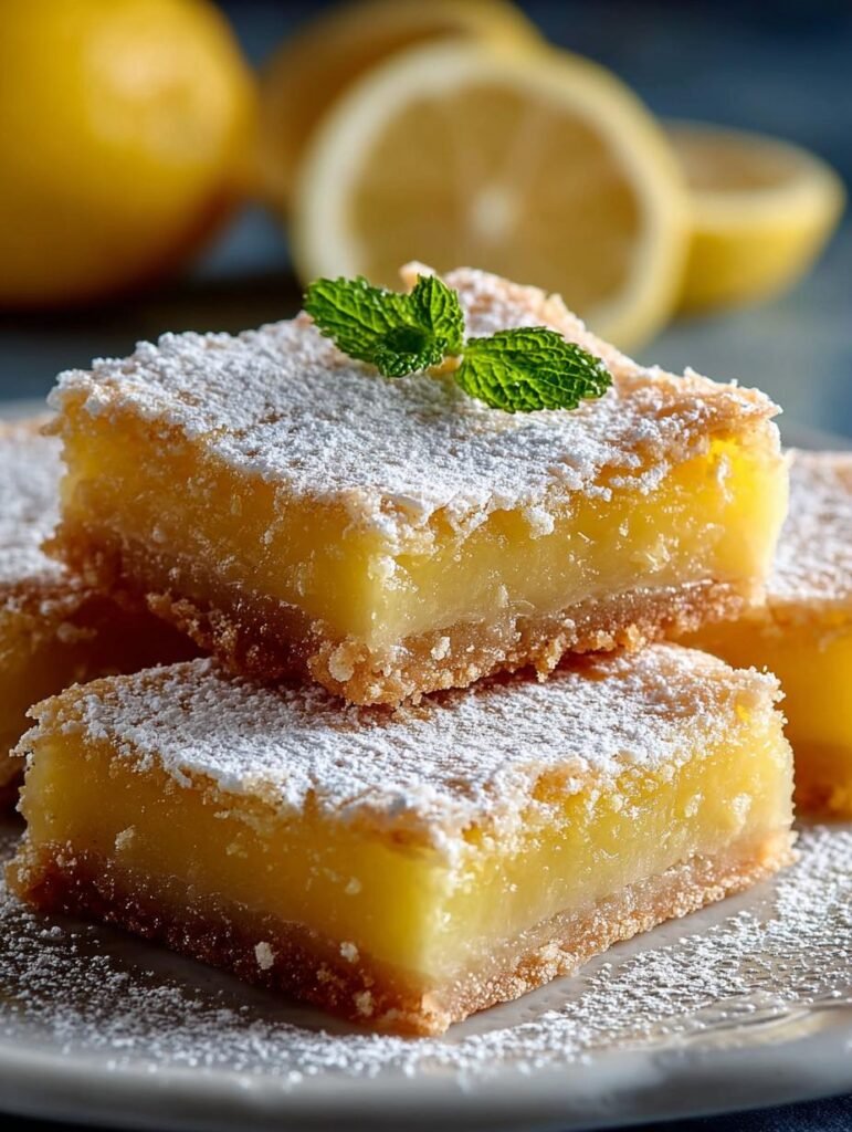 Zitronenbarren Rezept Erfrischendes Dessert